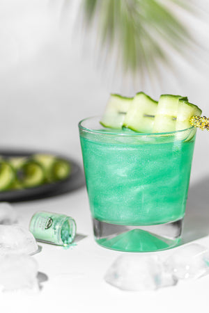 Mint Green Cocktail Glitter