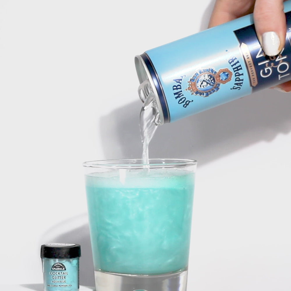 
            
                Load and play video in Gallery viewer, Aqua Blue Cocktail Glitter
            
        