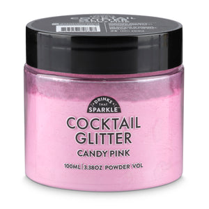 Candy Pink Cocktail Glitter