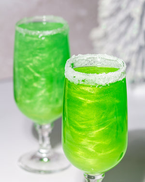 Matcha Green Cocktail Glitter