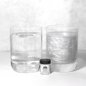 Sterling Silver Cocktail Glitter