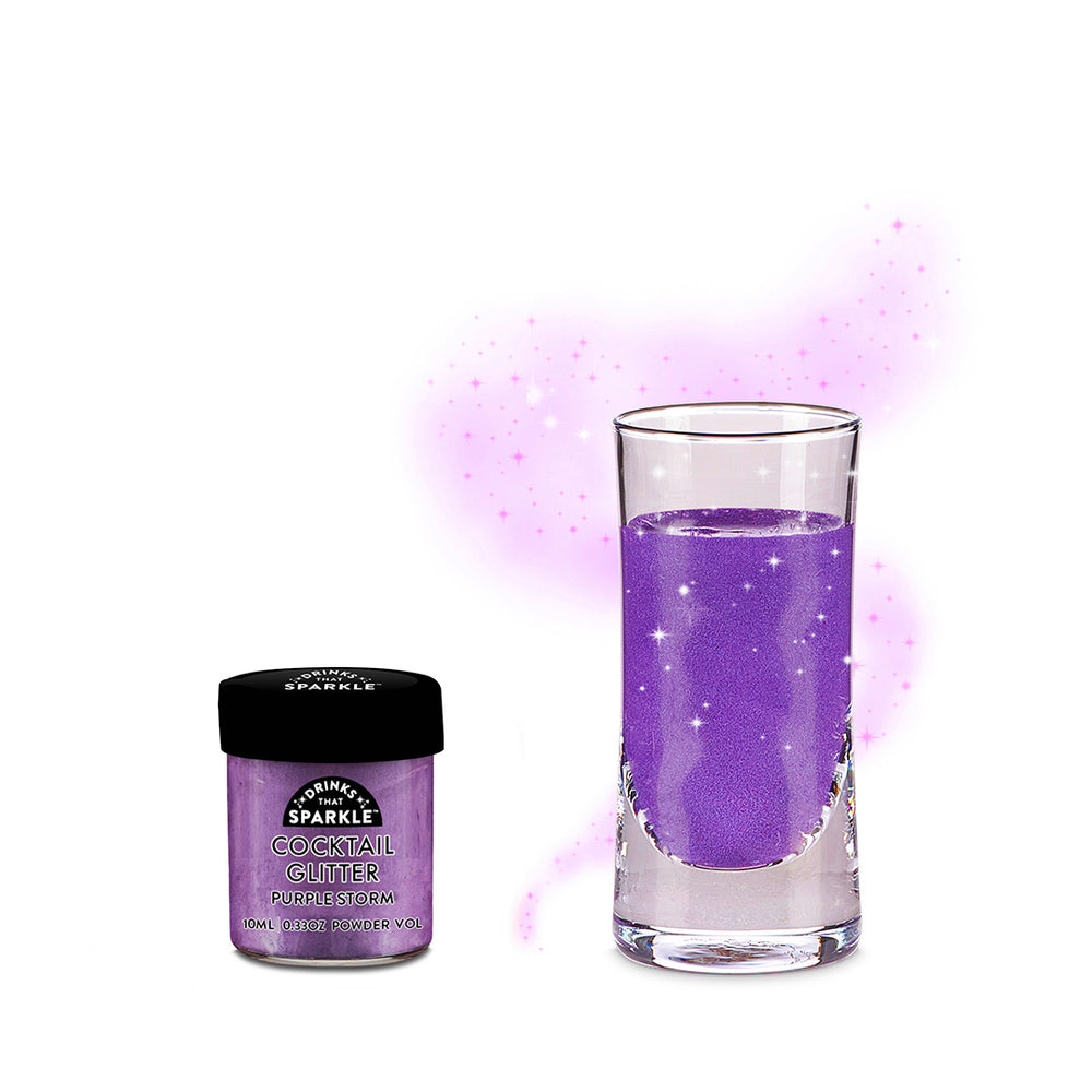 Purple Storm Cocktail Glitter