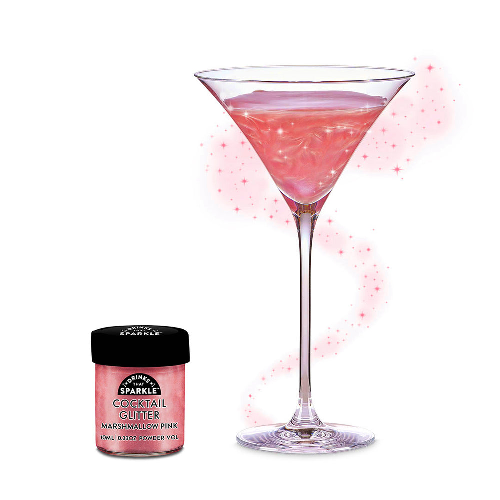 Marshmallow Pink Cocktail Glitter