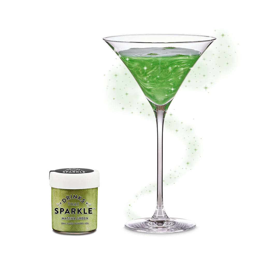 Matcha Green Cocktail Glitter