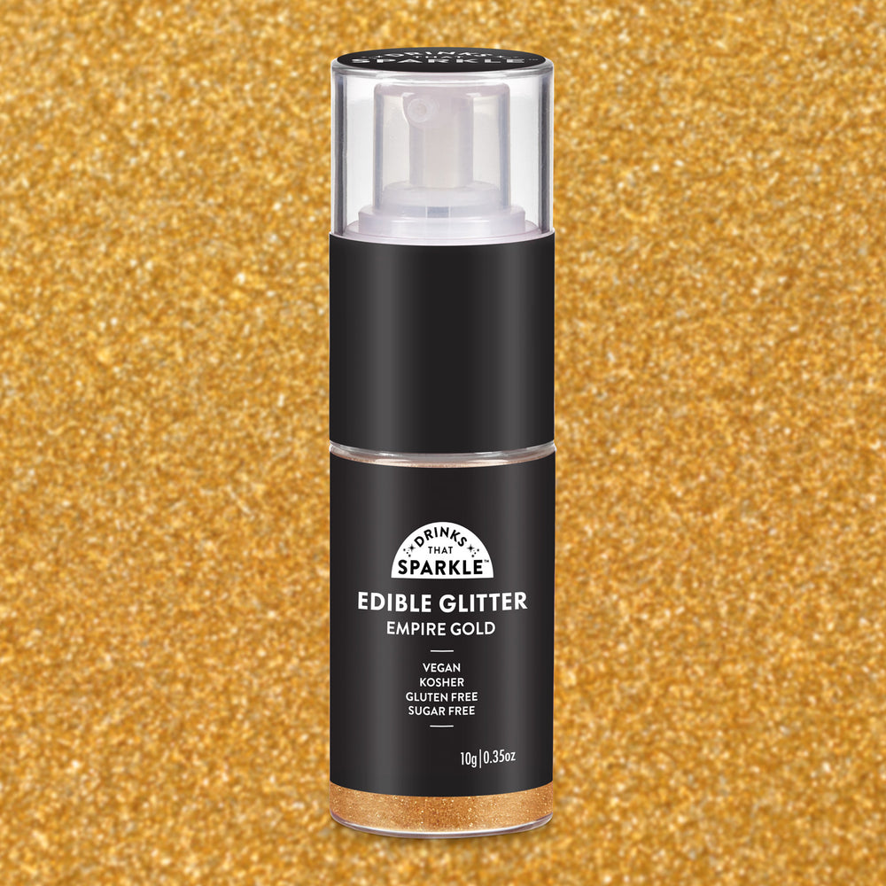 Empire Gold Edible Glitter Pump
