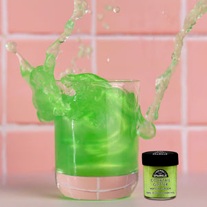 Matcha Green Cocktail Glitter