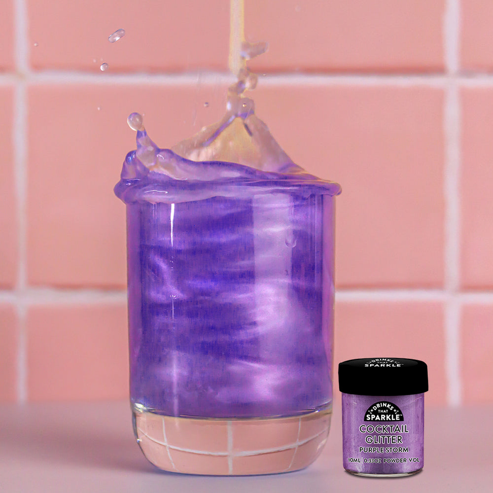 Purple Storm Cocktail Glitter
