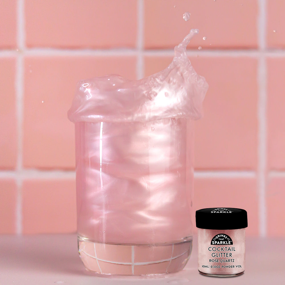 Rose Quartz Cocktail Glitter