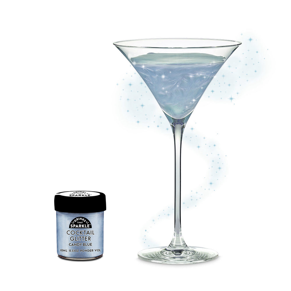 Candy Blue Cocktail Glitter