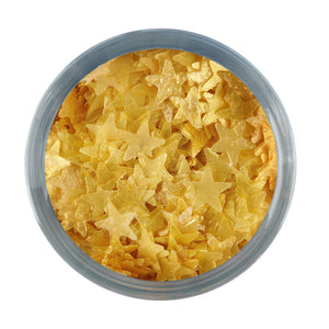Gold Glitter Stars