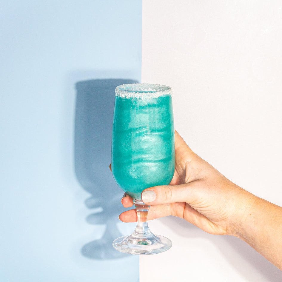 Aqua Blue Cocktail Glitter