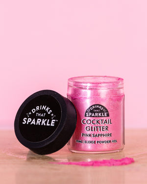 Pink Sapphire Cocktail Glitter