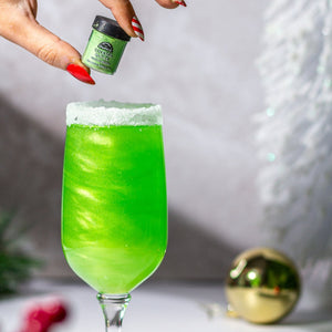 Matcha Green Cocktail Glitter