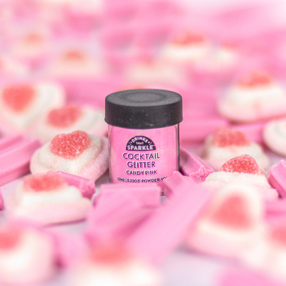 Candy Pink Cocktail Glitter
