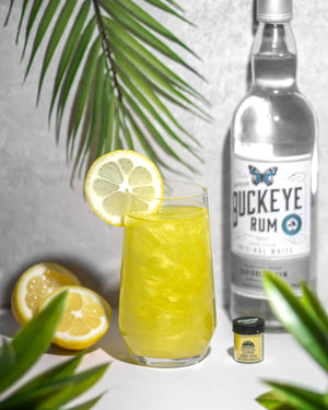 Sunrise Yellow Cocktail Glitter