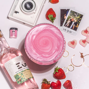 Candy Pink Cocktail Glitter