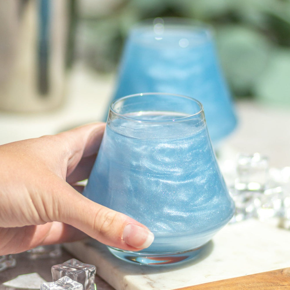 Candy Blue Cocktail Glitter
