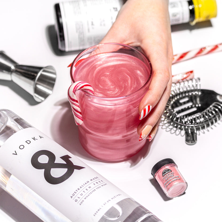 Marshmallow Pink Cocktail Glitter