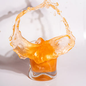Tiger Orange Cocktail Glitter